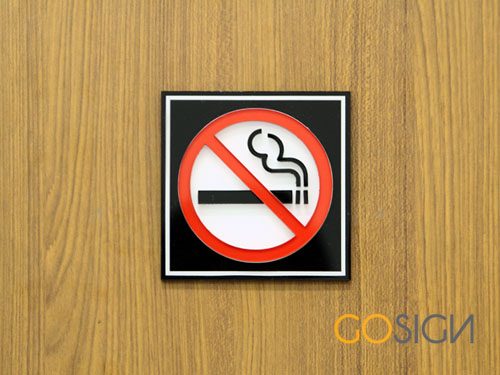 sign dilarang merokok